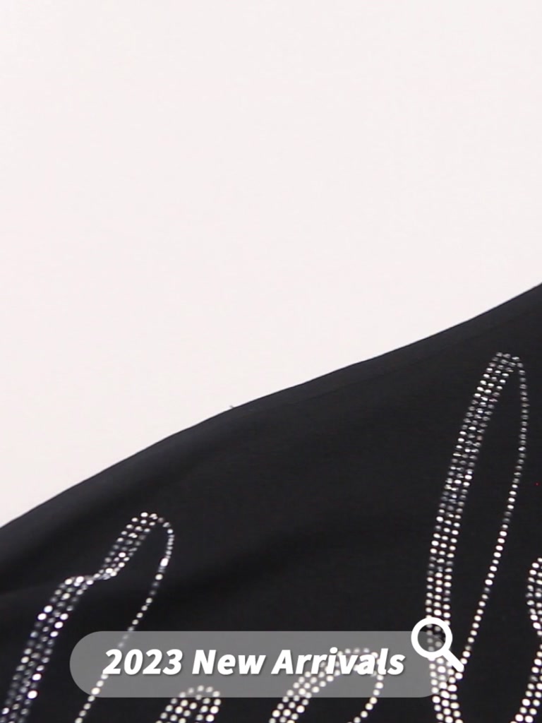 Klalien Áo Hai Dây Mùa Hè Ôm Dáng Lệch Vai In Họa Tiết Chữ Thời Trang Đường Phố Cá Tính Cho Nữ | BigBuy360 - bigbuy360.vn