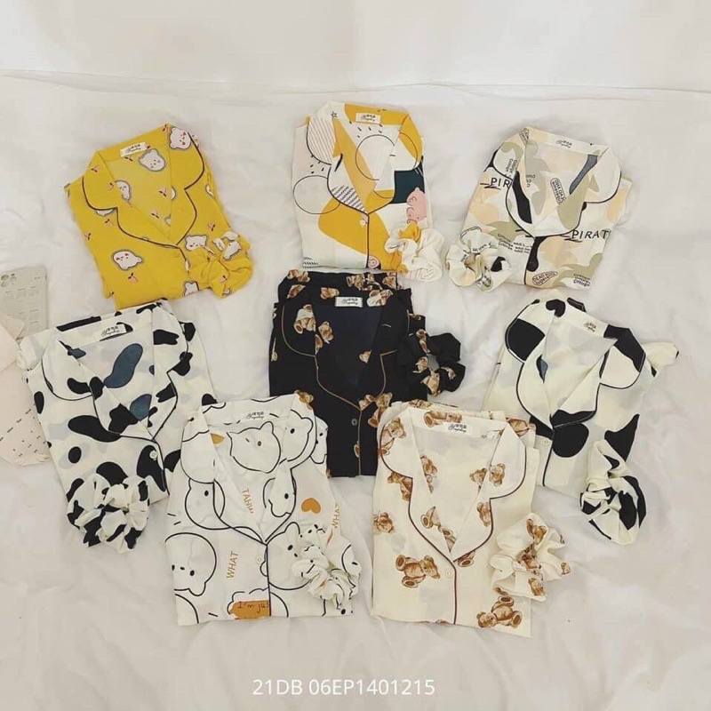 🦋FREESHIP🦋ĐỒ NGỦ NỮ🦋ĐỒ NGỦ PIJAMA HOẠT HÌNH🦋