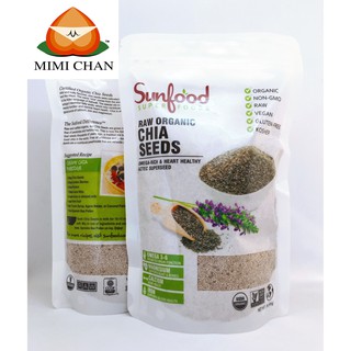 Hạt Chia Trắng Sunfood Mỹ 454g