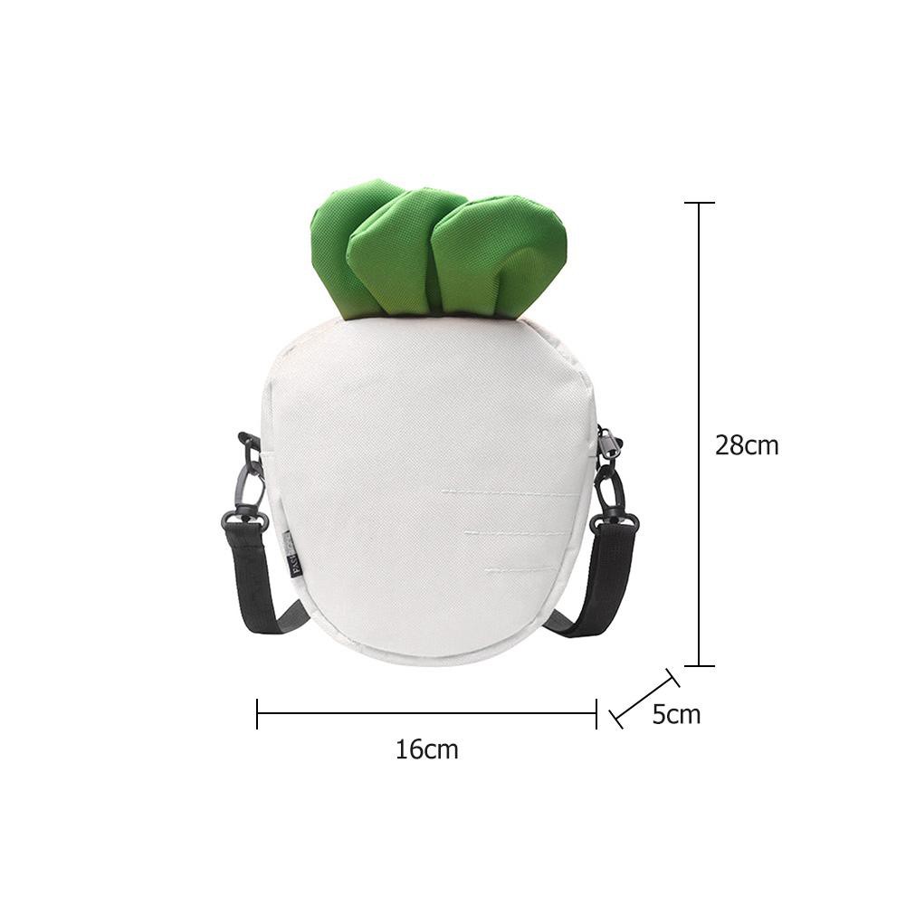 FREESHIP ĐƠN 99K_ Túi đeo chéo hình củ cà rốt hoạt hình ngộ nghĩnh