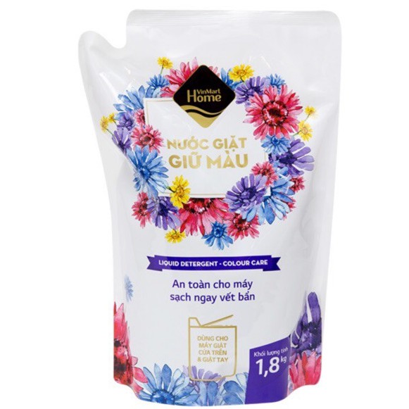 VinMart Home nước giặt giữ màu túi 1.8kg