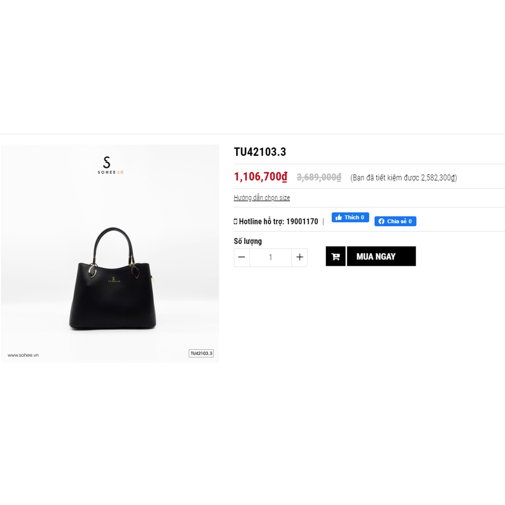 Túi xách cao cấp SOHEE TU42103.1