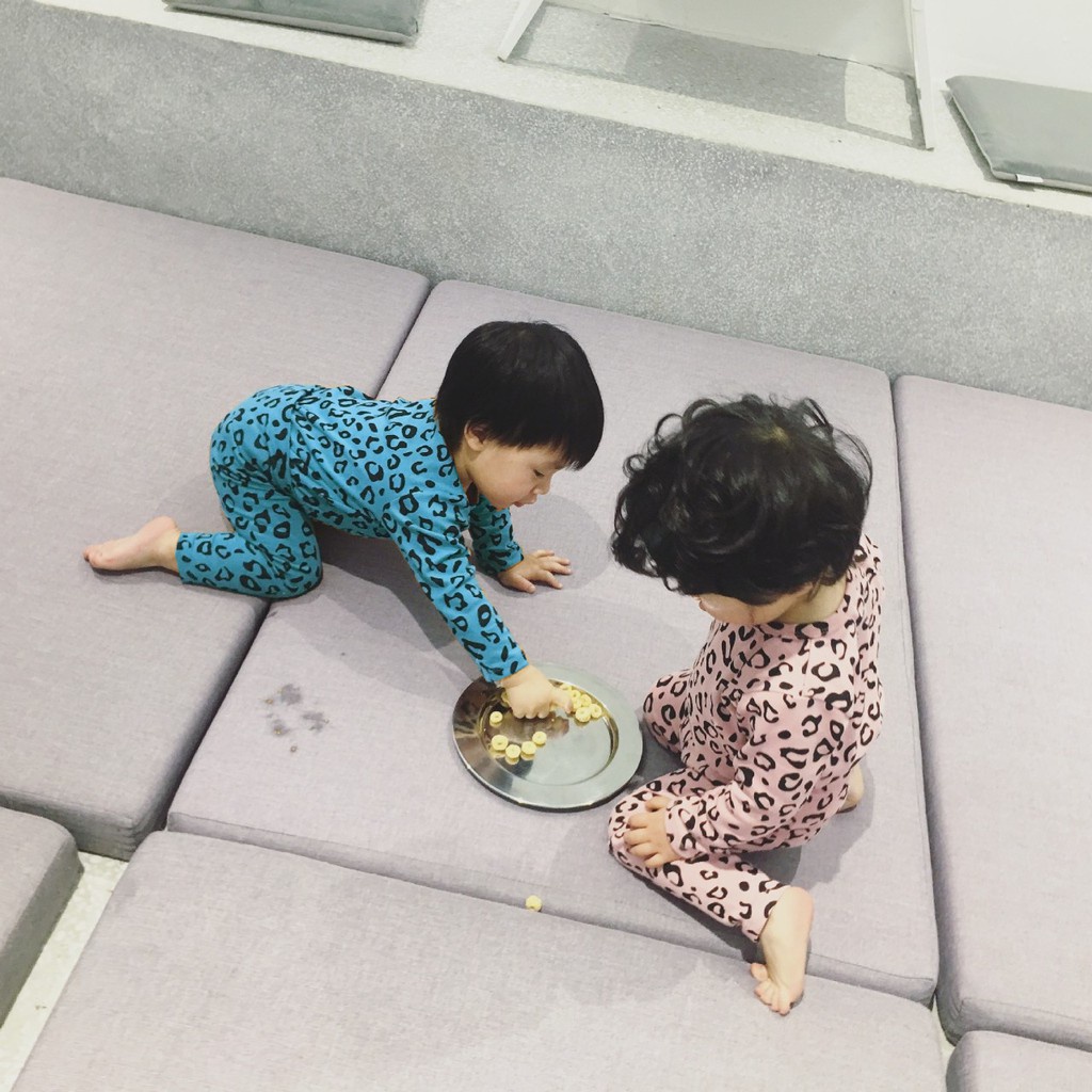 Bộ body da báo cho bé trai và bé gái AM317 TTR77