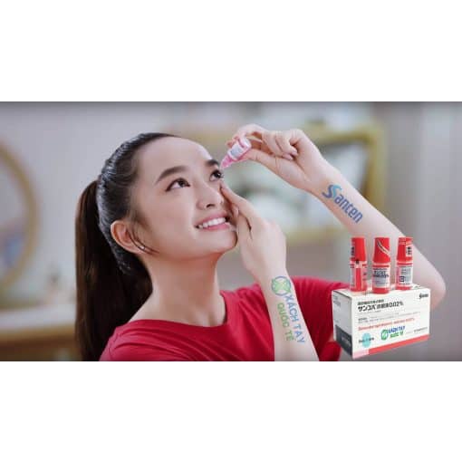 Nước nhỏ mắt Sancoba 0.02% 5ml Nhật Bản - Hỗ trợ người cận thị - Điều tiết chứng mỏi mắt, rối loạn điều tiết