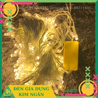 Dây đèn chớp led nháy trang trí 10m màu vàng