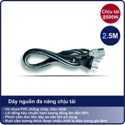 [FREESHIP] DÂY NGUỒN NỒI CƠM ĐIỆN, ẤM SIÊU TỐC 1m2, 1m8, 2m5