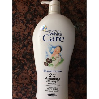 Sữa tắm dê trắng da chính hãng White Care Shower cream 2x 1200ml