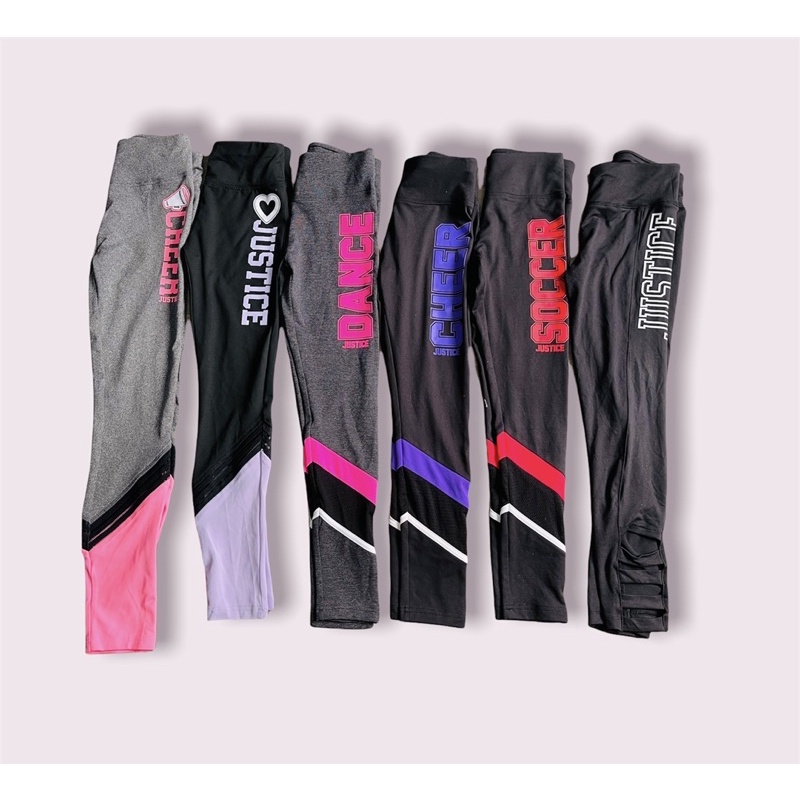 Quần legging Justice chuẩn xuất xịn ( size 2y- 14y)