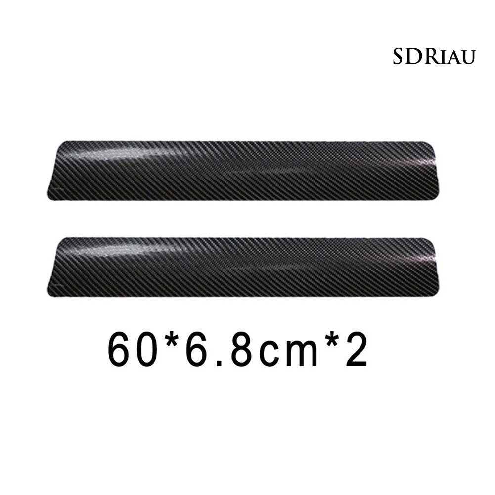 Set 4 Miếng Dán Chống Trầy Hiệu Ứng 3d Cho Cửa Xe Ô Tô