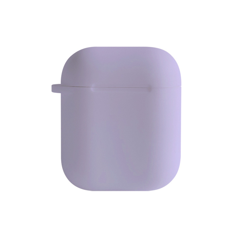 Ốp lưng iphone Vỏ Bảo Vệ Hộp Sạc Tai Nghe AirPods 1 2 apple Bằng Silicon Mềm Màu Trơn Chống Rơi Dinuo case