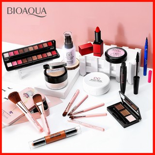 SET 11 món đồ bộ trang điểm makeup Bioaqua cho người mới bắt đầu hàng nội địa Trung