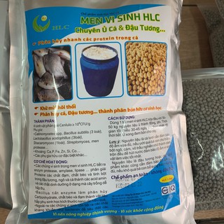Men ủ Vi Sinh HLC 1,5kg/gói.  /VTNN Tư Nghĩa, 0916459460