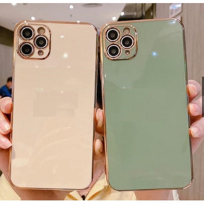 Ốp dẻo viền vuông giả 12 bảo vệ camera