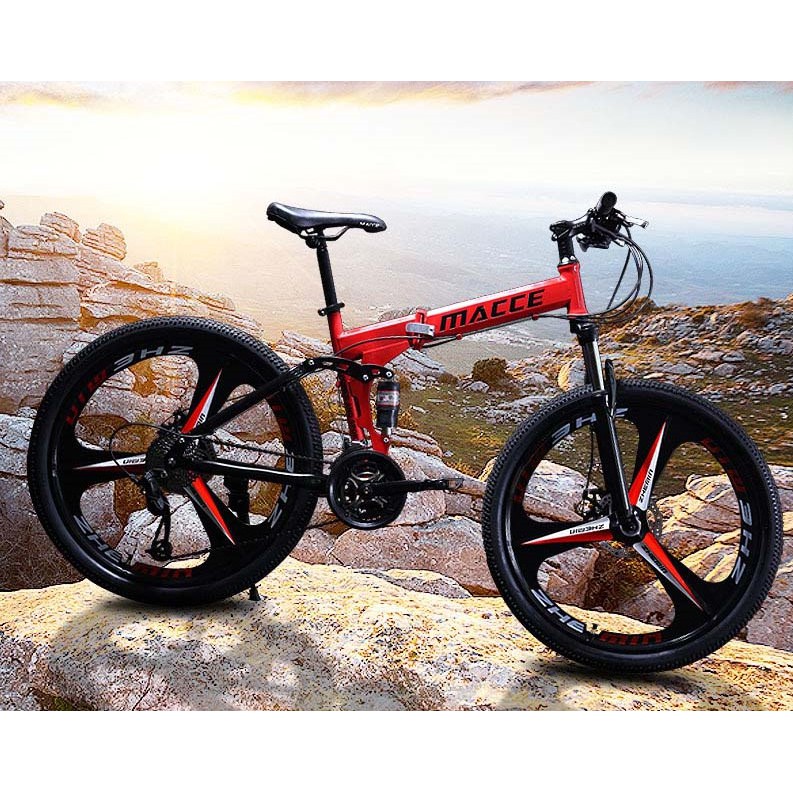 XE ĐẠP ĐỊA HÌNH THỂ THAO KHUNG GẤP