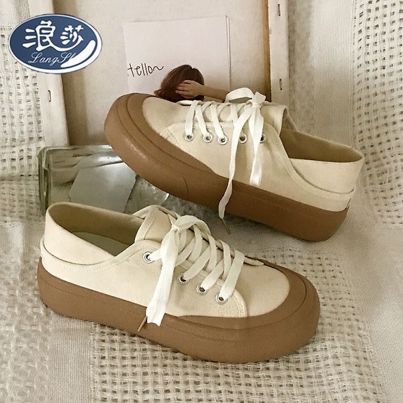 Giày nữ Vintage mũi tròn giá rẻ chất lượng mẫu mới 2022