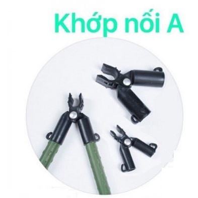 Khớp nối chữ A cố định dùng cho ống thép bọc nhựa phi 8 11 16