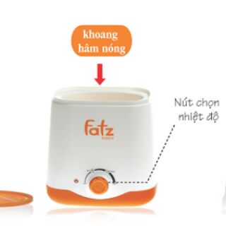 Máy hâm sữa siêu tốc 2 bình Fatzbaby