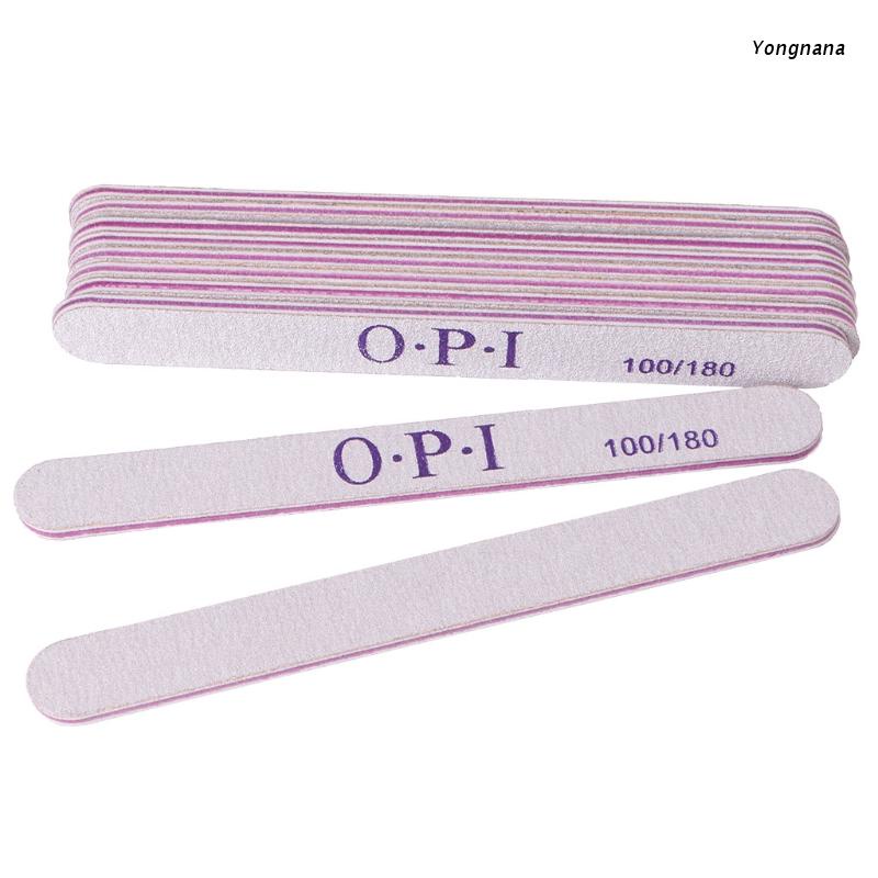 [Hàng mới về] Dũa móng tay 2 mặt làm đẹp bằng bột mài 100/180 grit