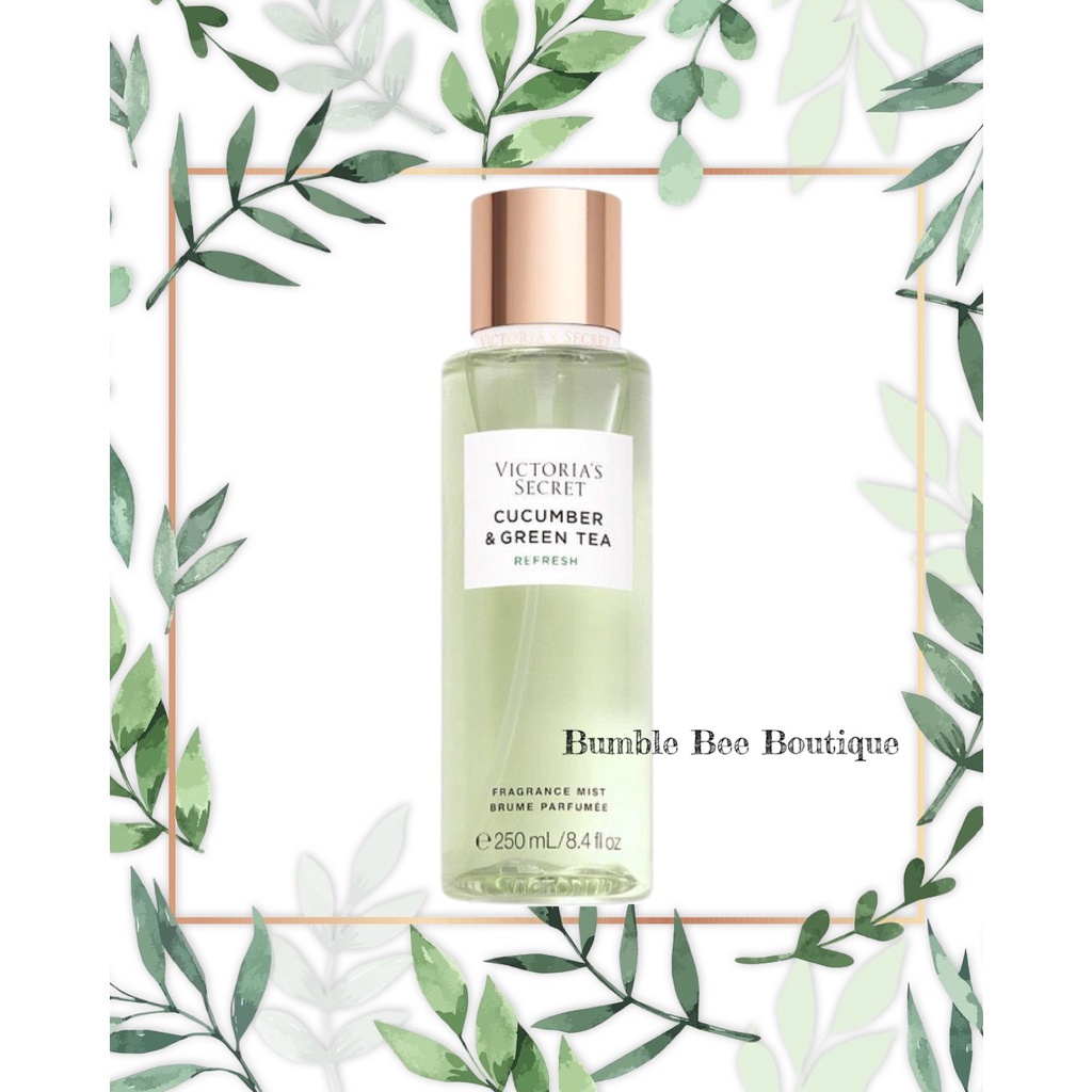 𝐭𝐡𝐞𝐠𝐥𝐚𝐦𝐛𝐚𝐫 ★ Xịt thơm toàn thân VICTORIA SECRET -CUCUMBER & GREEN TEA