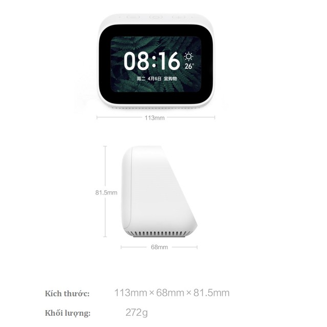 Loa bluetooth màn hình cảm ứng Xiaomi Xiaoai Touch Screen Speaker LX04 không dây nhỏ gọn