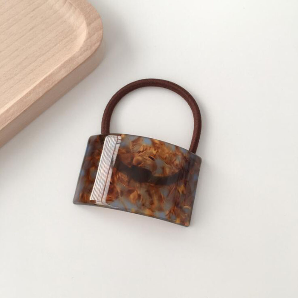 Dây Buộc Tóc Họa Tiết Hình Học Thời Trang Cho Nữ