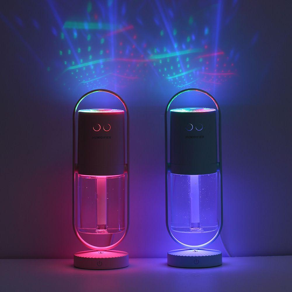 Máy Phun Sương Tạo Độ Ẩm Không Khí AUGUSTINE Sạc USB Mini Có Đèn Ban Đêm Cho Xe Hơi