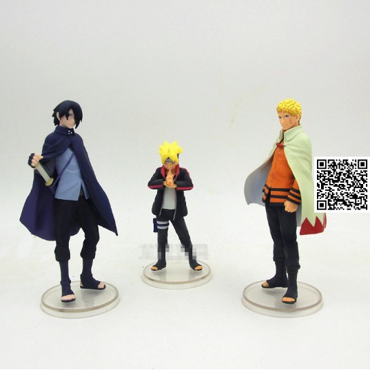 Mô hình bộ 3 BORUTO Sasuke Naruto 1067