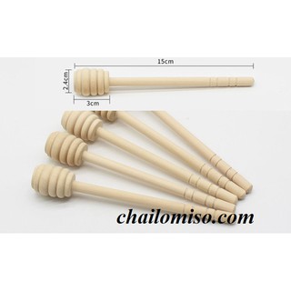 Que gỗ mật ong 15cm