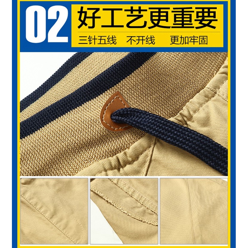 Quần Lửng 5 Tấc 7 Tấc Bằng Cotton Siêu Mỏng Thời Trang Mùa Hè Cho Nam