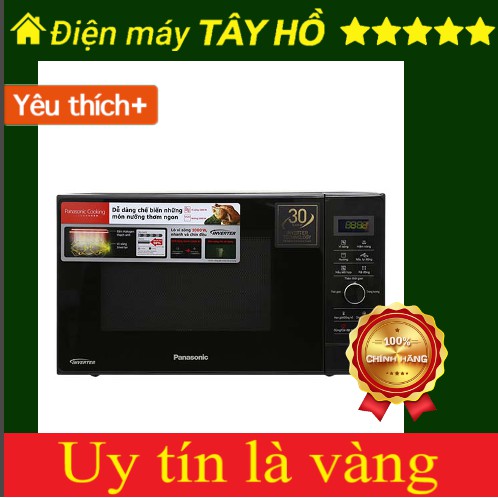 [ NN-GD37HBYUE] [GIAN HÀNG UY TÍN] [HÀNG CHÍNH HÃNG] Lò vi sóng inverter Panasonic NN-GD37HBYUE 23 lít