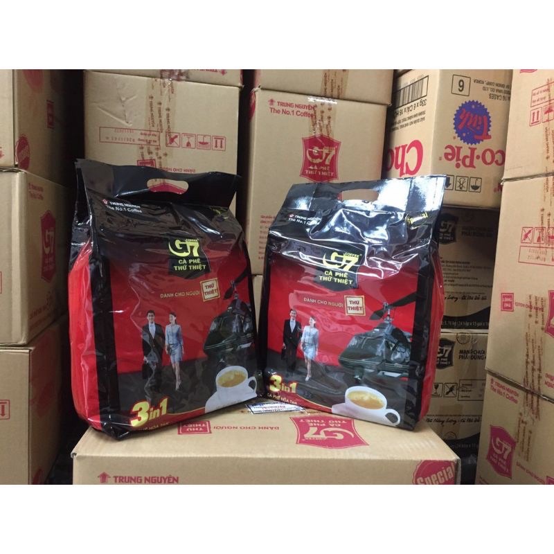 Bịch 50 gói cà phê sữa G7