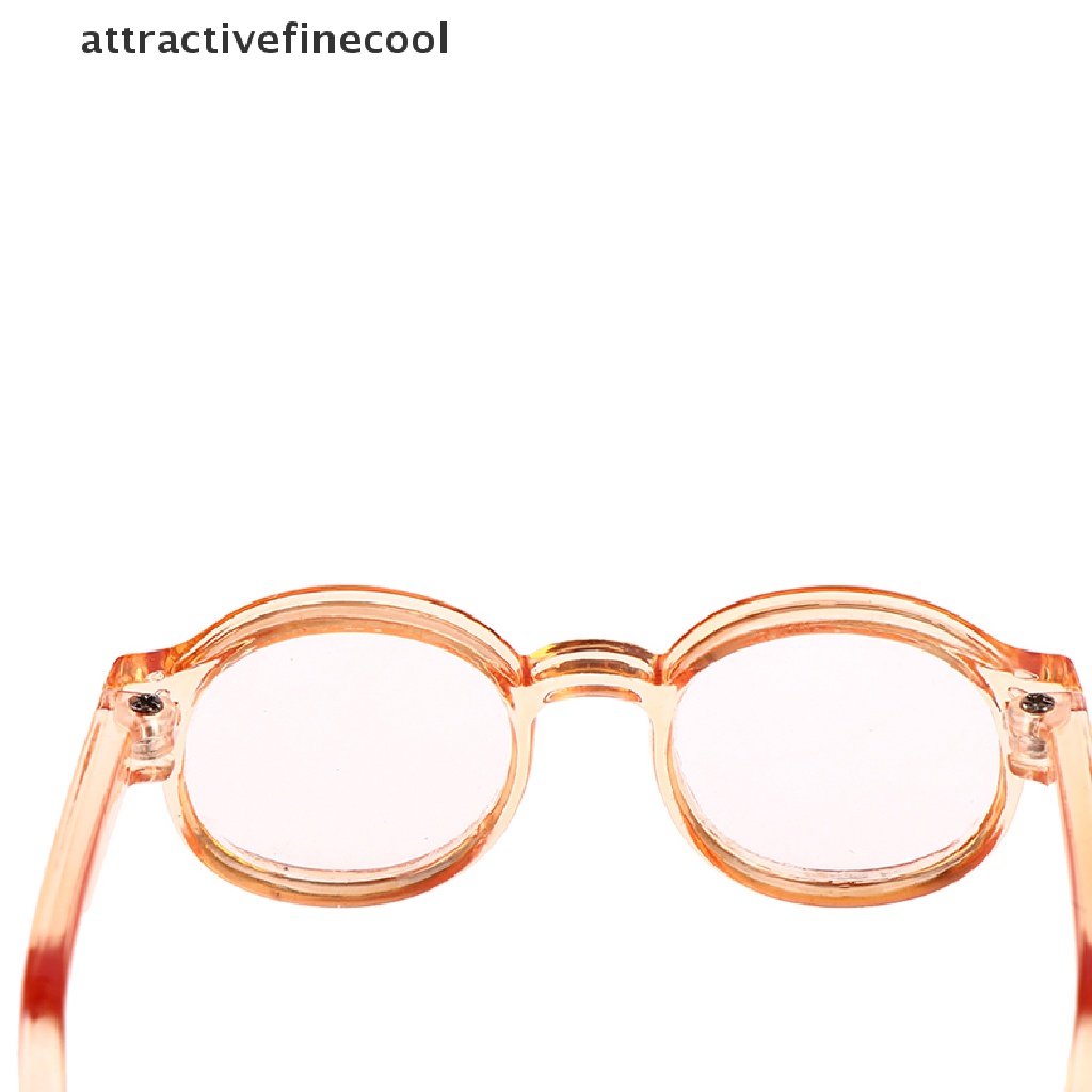 Mắt Kính Gọng Tròn 6.5 / 9.5cm Cho Búp Bê