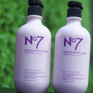 hấp phục hồi dưỡng tóc hư tổn No7 500ml