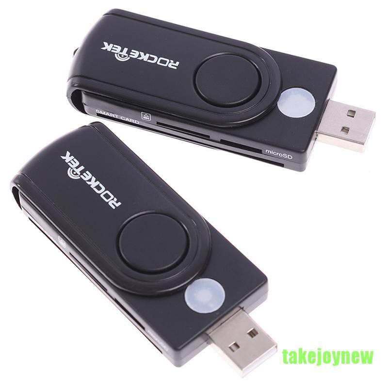 TDH Card Reader USB 3.0 Multi Memory Smart Card Adapter For CAC ID Bank SIM TLO | BigBuy360 - bigbuy360.vn