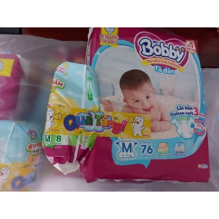 Tã dán Bobby M76+6/M76+8/L68+4/XL62