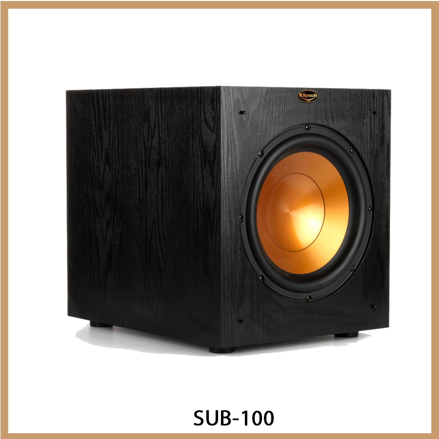 LOA SUB BASS 25CM KLIPSCH SYNERGY BLACK LABEL SUB 100 NHẬP KHẨU