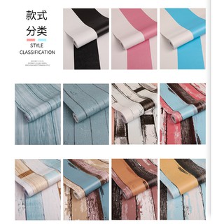 DECAL 1M Giấy dán tường ( khổ 45cm ) - SỌC GỖ PHONG CÁCH HIỆN ĐẠI 02