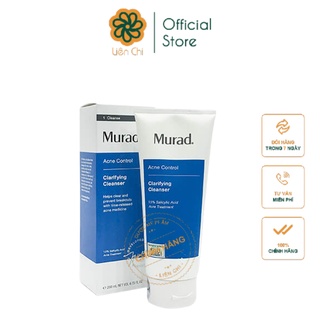 Sữa Rửa Mặt Cho Da Mụn Murad Acne Control Clarifying Cleanser 200ml