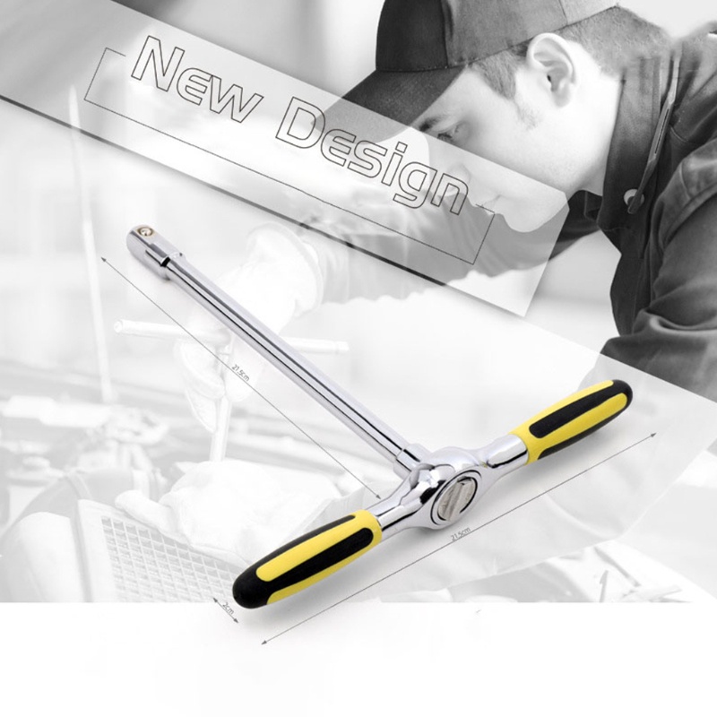 Cờ Lê Lục Giác Chữ T 12.5mm 1 / 2 &quot;Chuyên Dụng