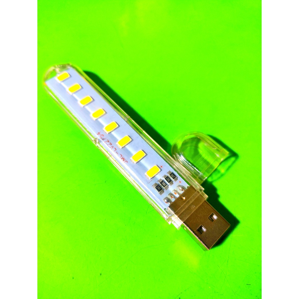 Đèn Led USB 8 bóng siêu sáng dùng cho sạc dự phòng hoặc thiết bị có cổng USB thông dụng
