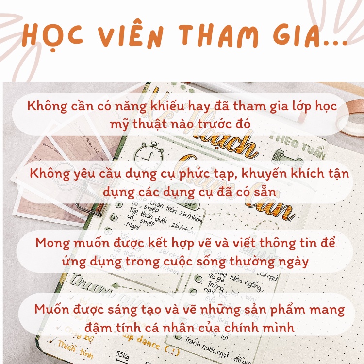 Khoá học Ghi chép hình ảnh sáng tạo -