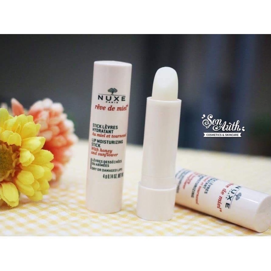 Son dưỡng Nuxe Reve De Miel Lip Moisturizing Stick 4g