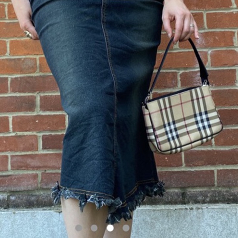 Chân váy jean Dài Có Túi Thời Trang