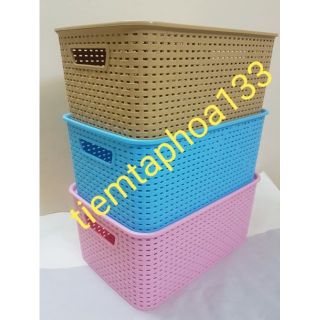 Thùng nhựa có nắp, hộp nhựa đựng vật dụng size nhỏ