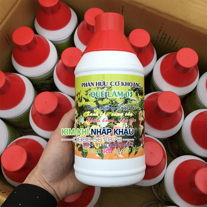 Phân bón dinh dưỡng đồng bộ Quế Lâm 03 loại 1 lít - T66.