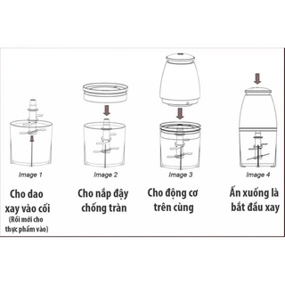Máy Xay Osaka Nắp Nâu