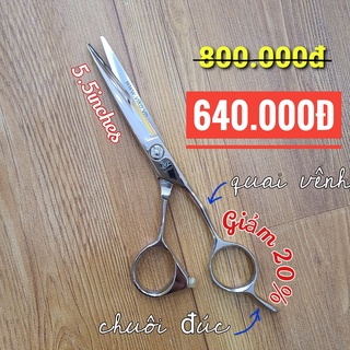Kéo cắt tóc viko kéo cắt sp255 thép nhật size 5.5inches