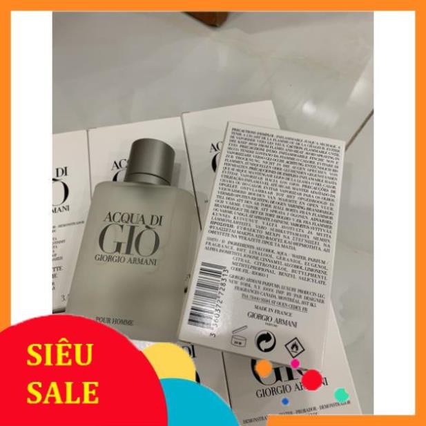 [HÀNG CAO CẤP] Nước hoa acqua di gio (giò trắng)100ml (như hình) | Thế Giới Skin Care