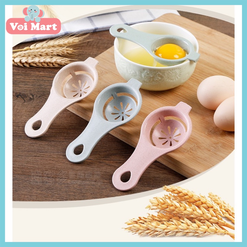 🐣SIÊU SALE🐣 Dụng Cụ Tách Lòng Đỏ Lòng Trắng Trứng Gà Bằng Lúa Mạch Cao Cấp