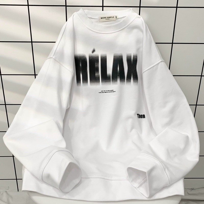 SWEATER RELAX [ Sẵn trắng , Đen đang về hàng ]